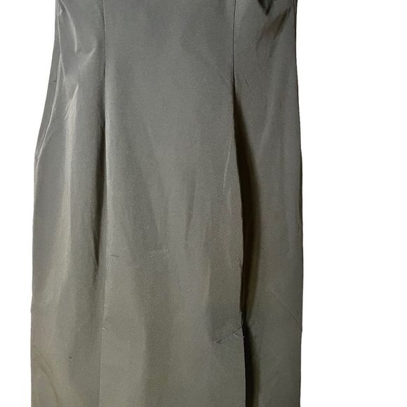 Diane von Furstenberg Dress Black Square /Scoop Neckline Short Sleeve Fitted - Picture 11 of 11